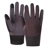 IR Vinterridehandsker - Hide & Shine - Chocolate